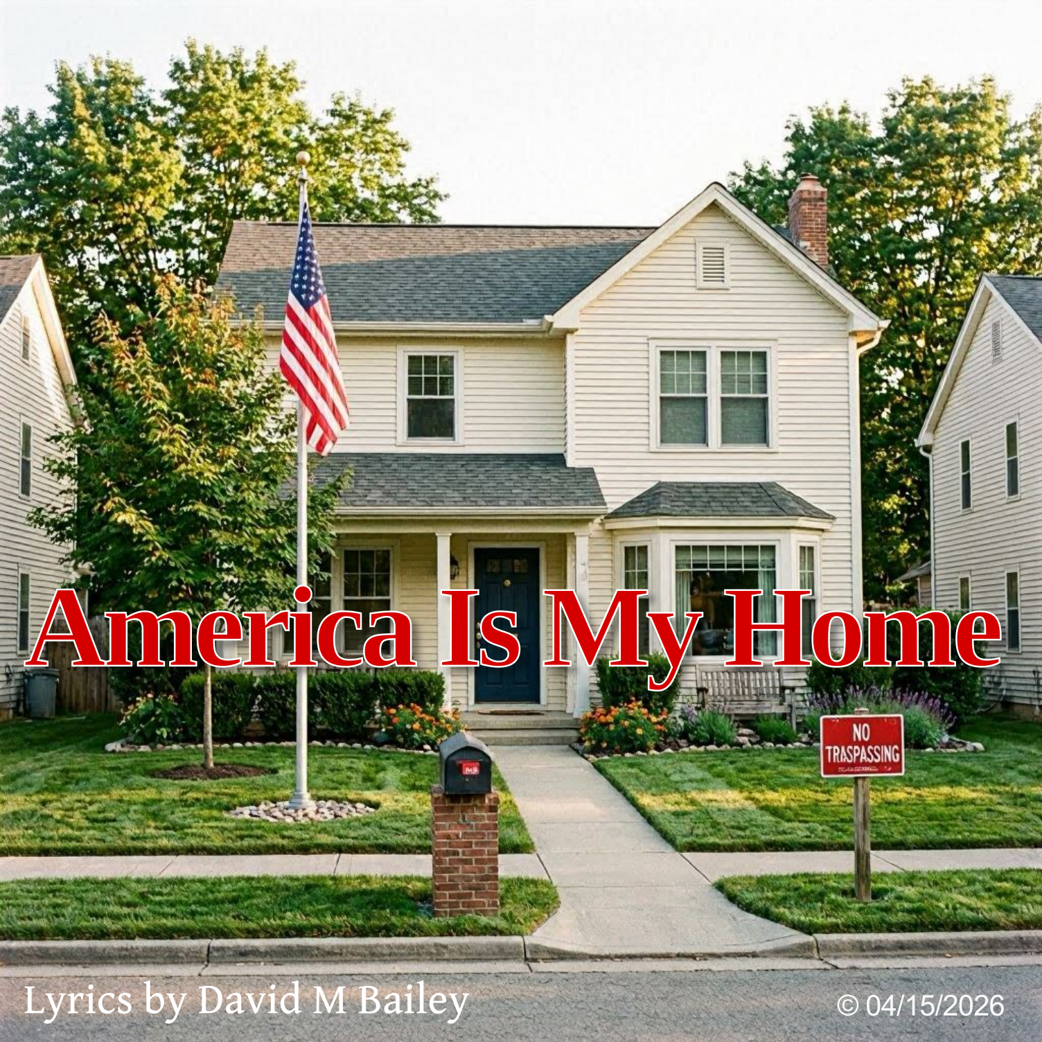 AI generated image for the song America Is My Home