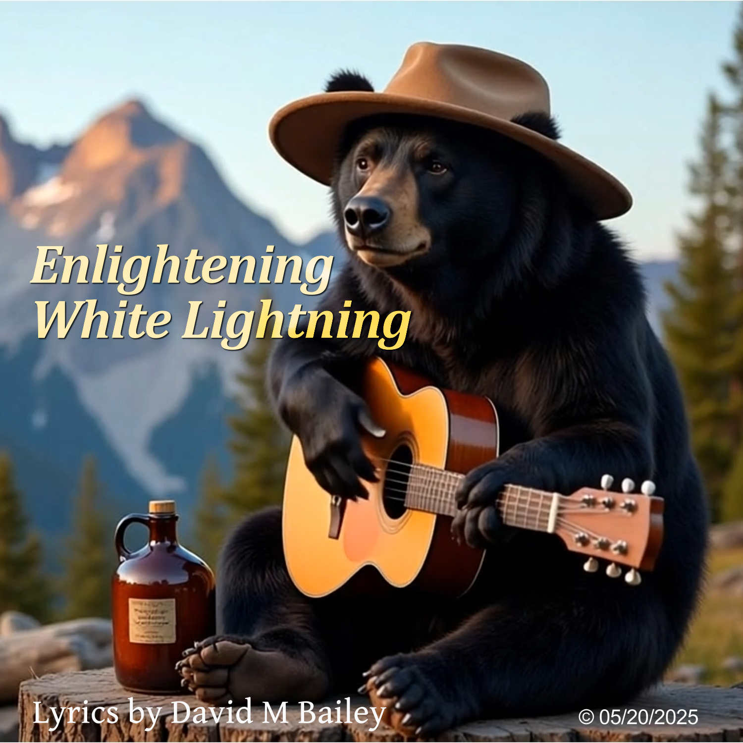 AI generated image for the song Enlightening White Lightning