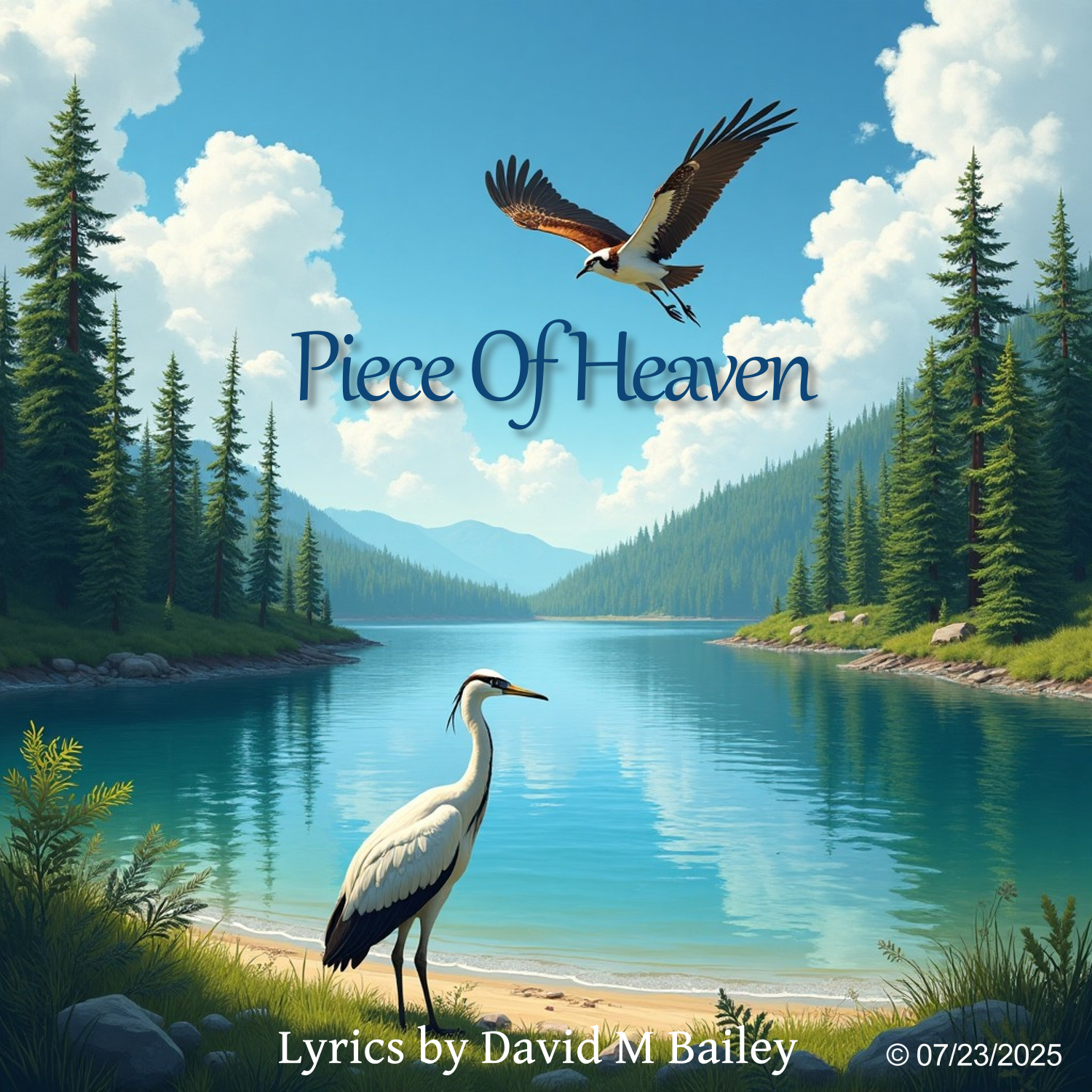 AI generated image for the song Piece Of Heaven