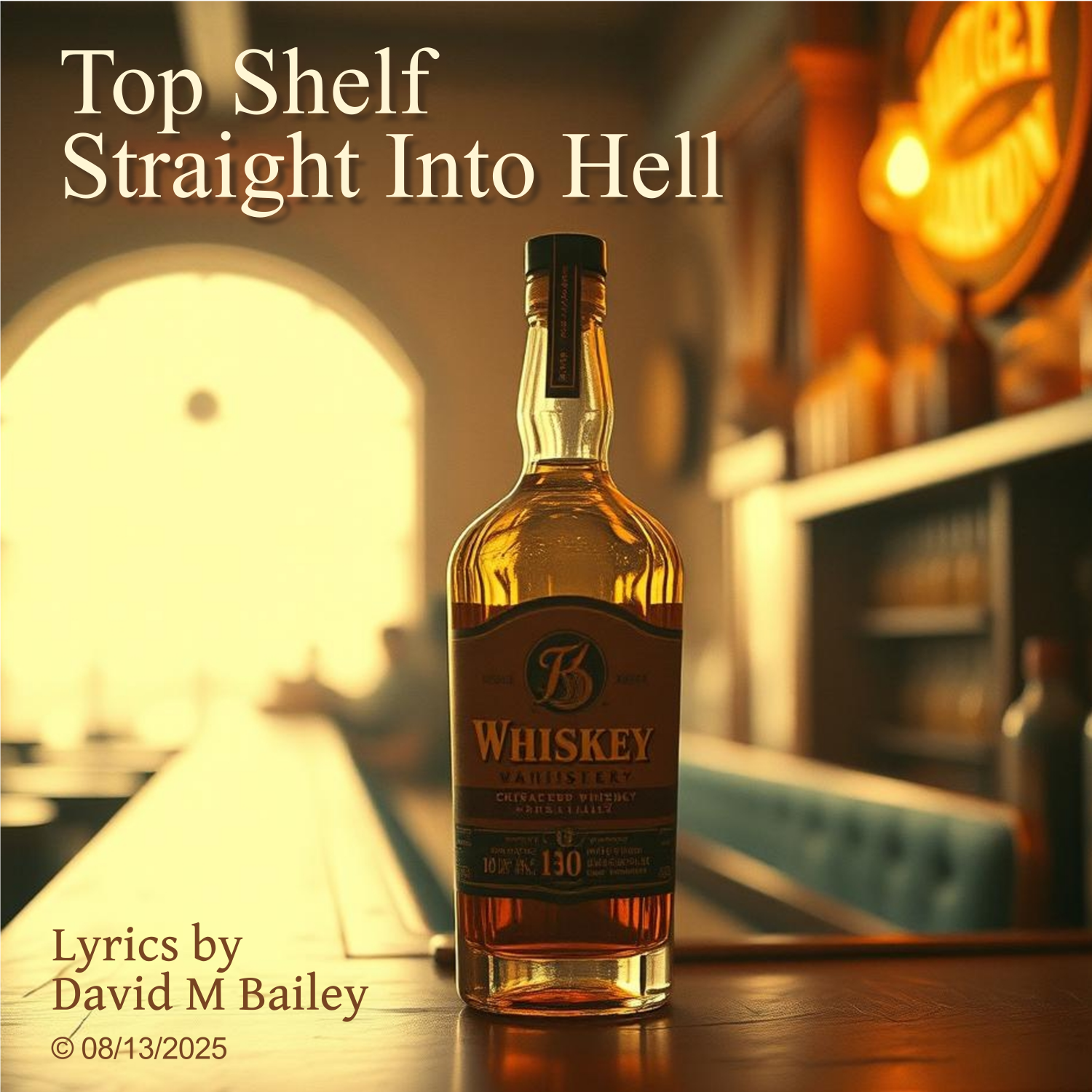 AI generated image for the song Top Shelf Straight Into Hell